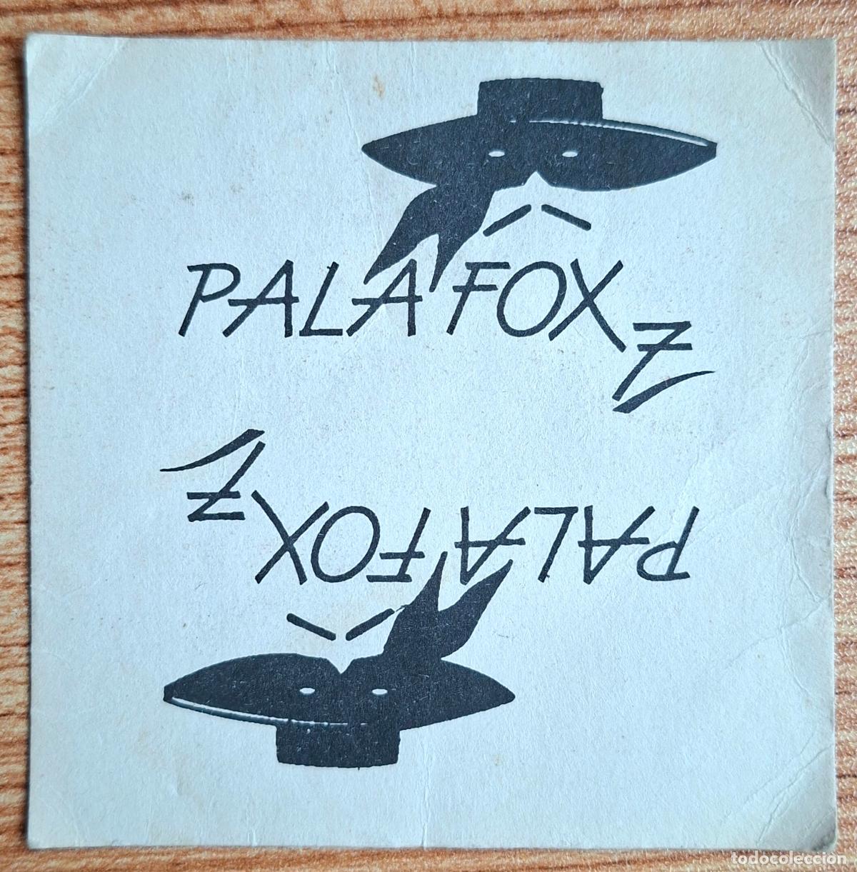 Collectionnisme Papier divers: Posavasos Palafox - Madrid