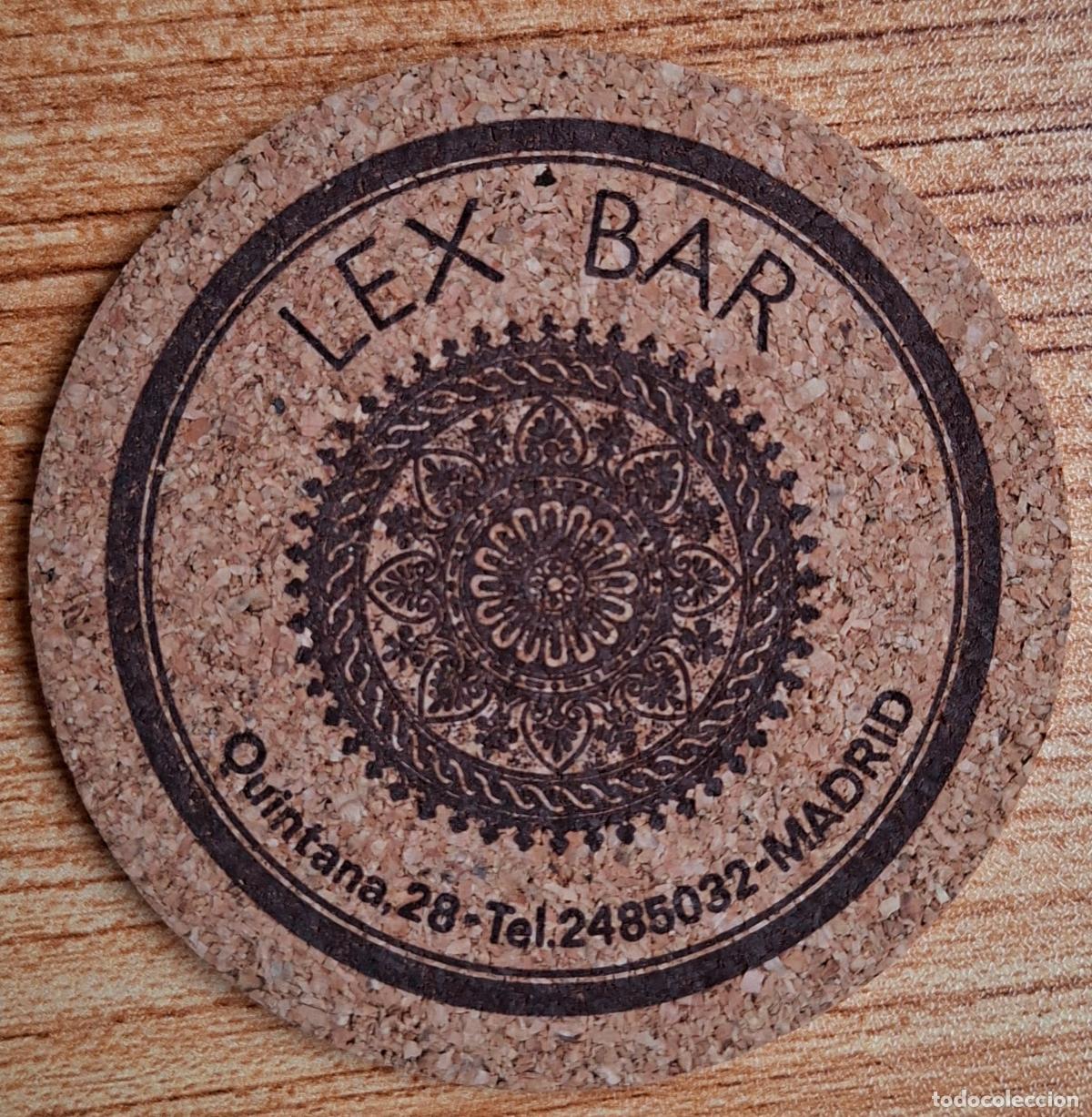 Altri oggetti di carta: Posavasos Bar Lex - corcho - Madrid