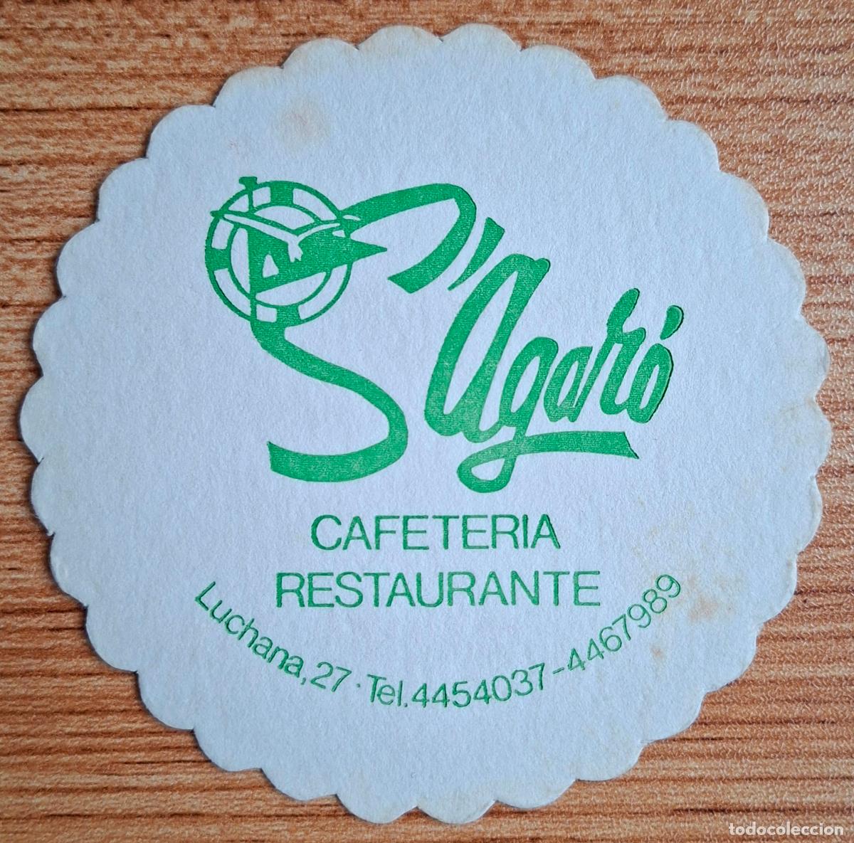 Altri oggetti di carta: Posavasos Cafeter&iacute;a S'Agar&oacute; - Madrid