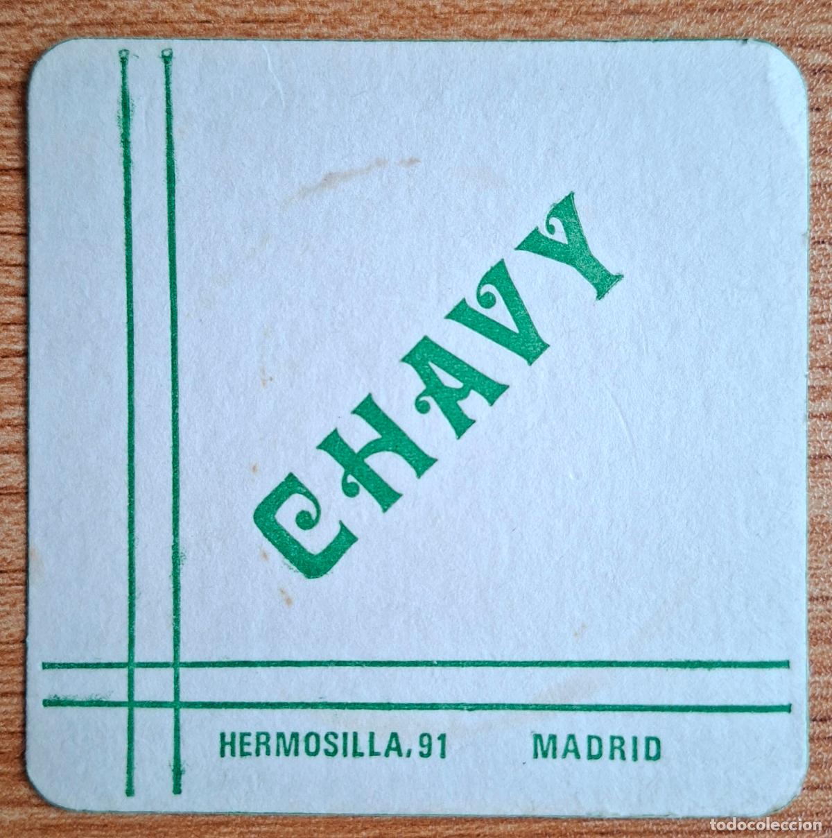 Altri oggetti di carta: Posavasos Chavy - Madrid