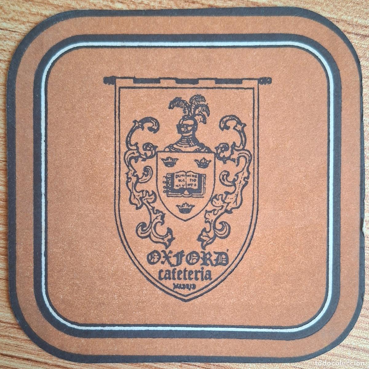 Otros art&iacute;culos de coleccionismo en papel: Posavasos Oxford - Madrid