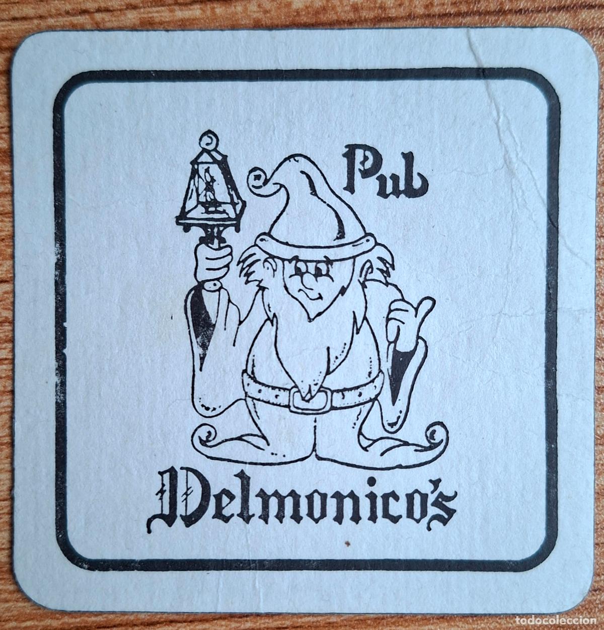 Otros art&iacute;culos de coleccionismo en papel: Posavasos Pub Delmonico's - Madrid