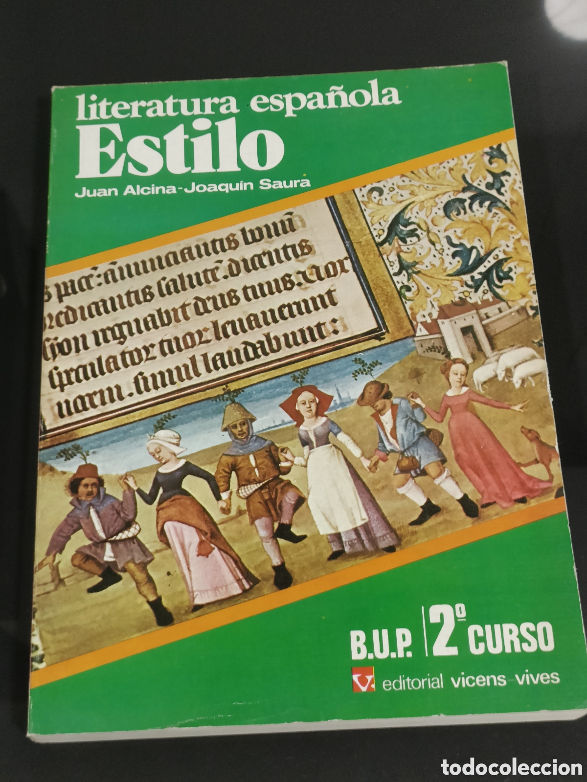 Otros art&iacute;culos de coleccionismo en papel: 1985 libro texto Literatura Espa&ntilde;ola estilo 2 BUP