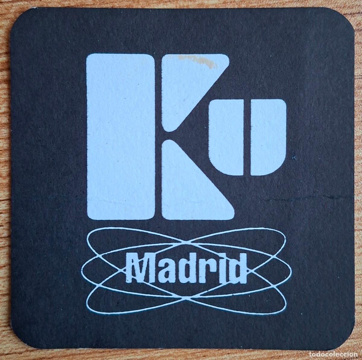 Otros art&iacute;culos de coleccionismo en papel: Posavasos K&uacute; - Madrid