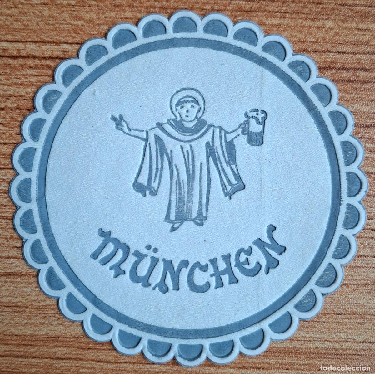 Otros art&iacute;culos de coleccionismo en papel: Posavasos Cervecer&iacute;a M&uuml;nchen redondo - Madrid