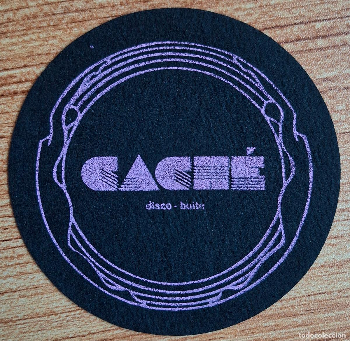 Otros art&iacute;culos de coleccionismo en papel: Posavasos Disco boite Cach&eacute; - Madrid