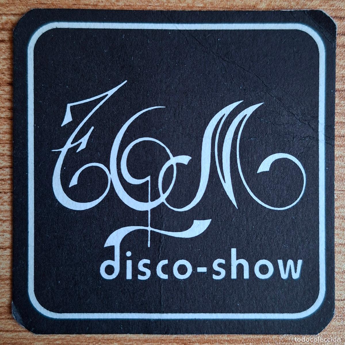 Otros art&iacute;culos de coleccionismo en papel: Posavasos Disco Show TQM - Madrid