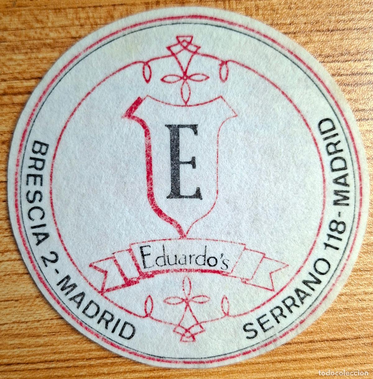 Altri oggetti di carta: Posavasos Eduardo's - Madrid