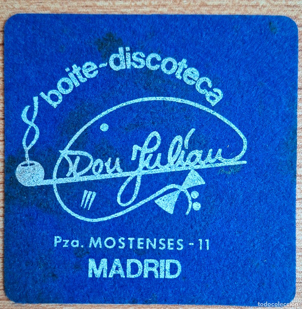 Altri oggetti di carta: Posavasos Boite Discoteca Don Juli&aacute;n - azul - Madrid