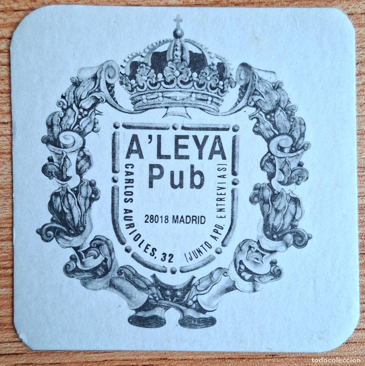 Altri oggetti di carta: Posavasos Aleya Pub - Madrid