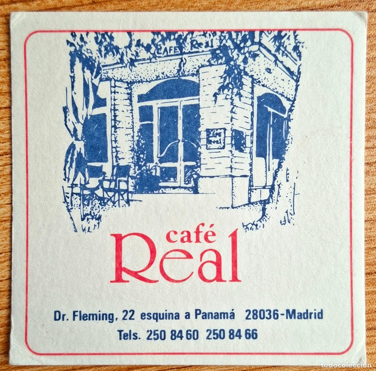 Altri oggetti di carta: Posavasos Caf&eacute; Real - Madrid