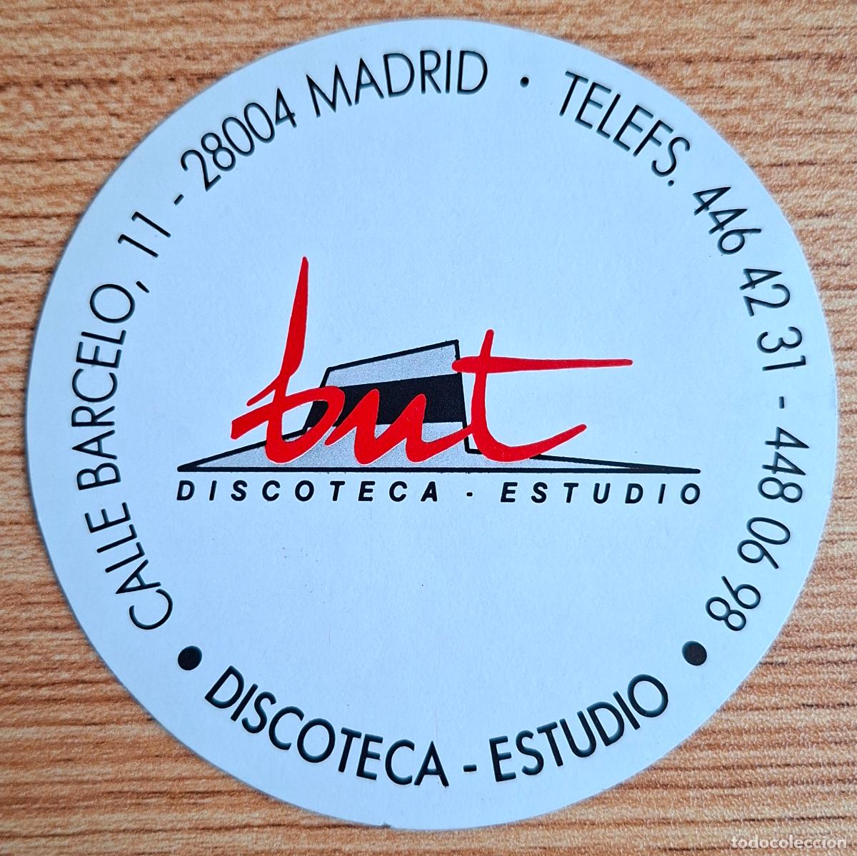 Altri oggetti di carta: Posavasos Discoteca Estudio But grande - Madrid