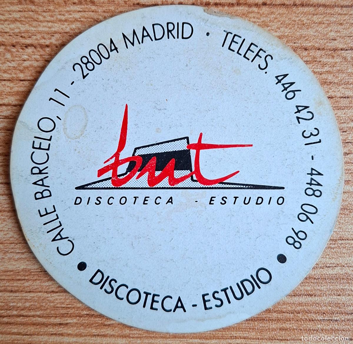 Altri oggetti di carta: Posavasos Discoteca Estudio But peque&ntilde;o - Madrid