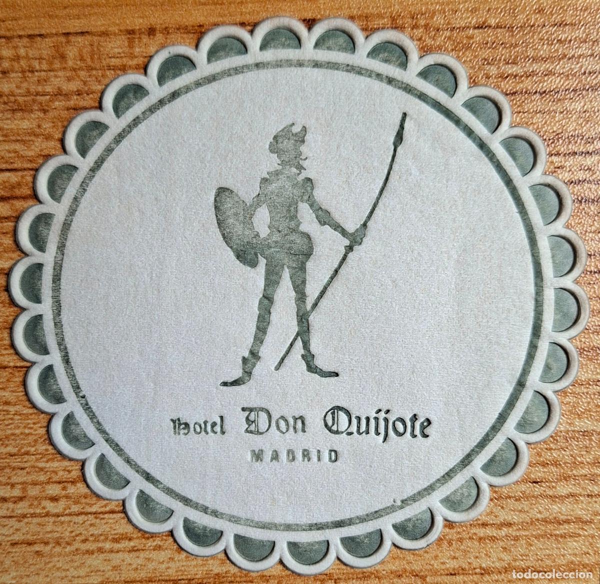 Sammelleidenschaft Andere Papierartikel: Posavasos Hotel Don Quijote - Madrid