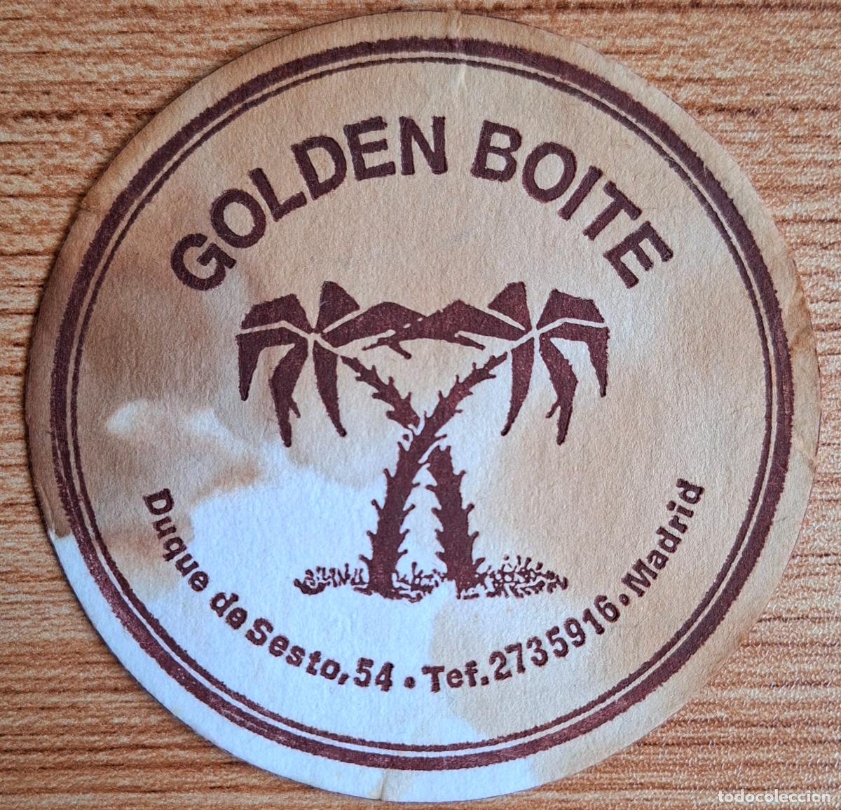 Sammelleidenschaft Andere Papierartikel: Posavasos Golden Boite - Madrid