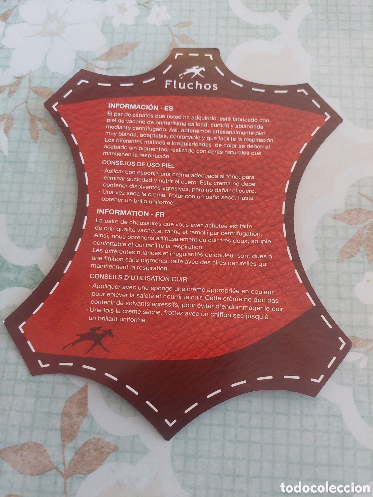 Otros art&iacute;culos de coleccionismo en papel: ETIQUETA FLUCHOS CALZADO ESPA&Ntilde;A