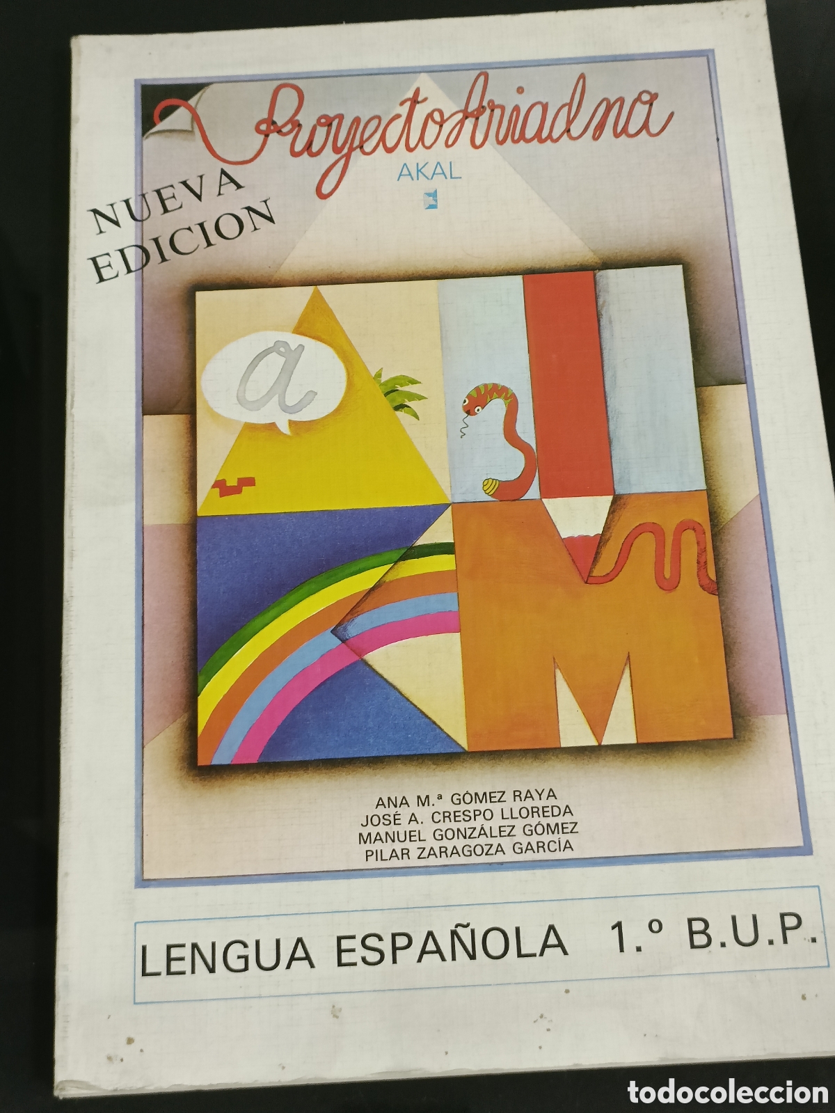 Otros art&iacute;culos de coleccionismo en papel: 1983 libro texto Lengua espa&ntilde;ola 1 Bup Akal