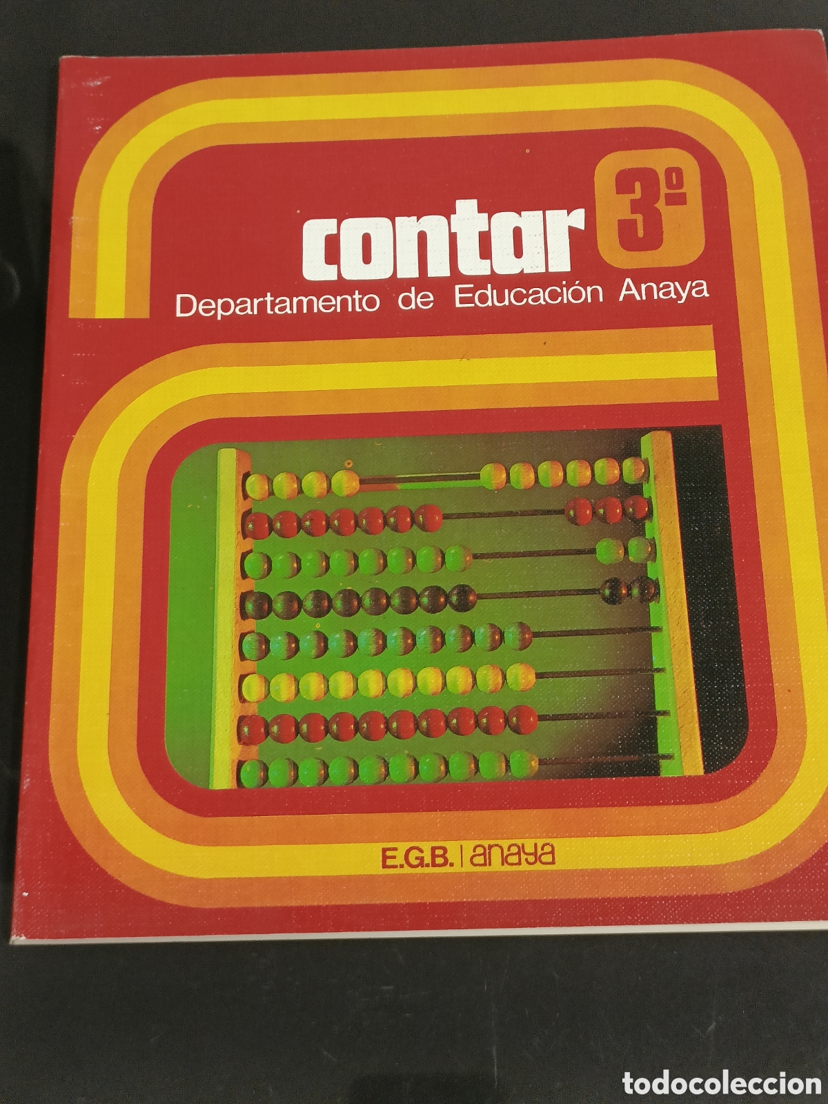 Otros art&iacute;culos de coleccionismo en papel: 1982 Libro de texto Matem&aacute;ticas Contar 3 EGB