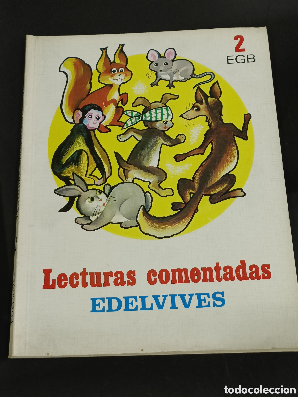 Otros art&iacute;culos de coleccionismo en papel: 1983 libro Lecturas comentadas 2 de EGB de la Editorial Edelvives