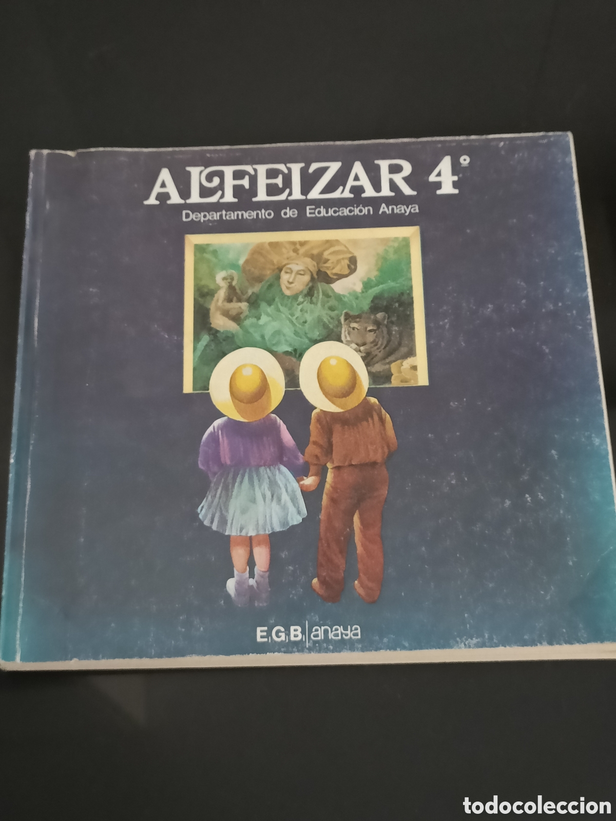 Otros art&iacute;culos de coleccionismo en papel: 1982 Libro texto lectura Alf&eacute;izar 4&ordm;