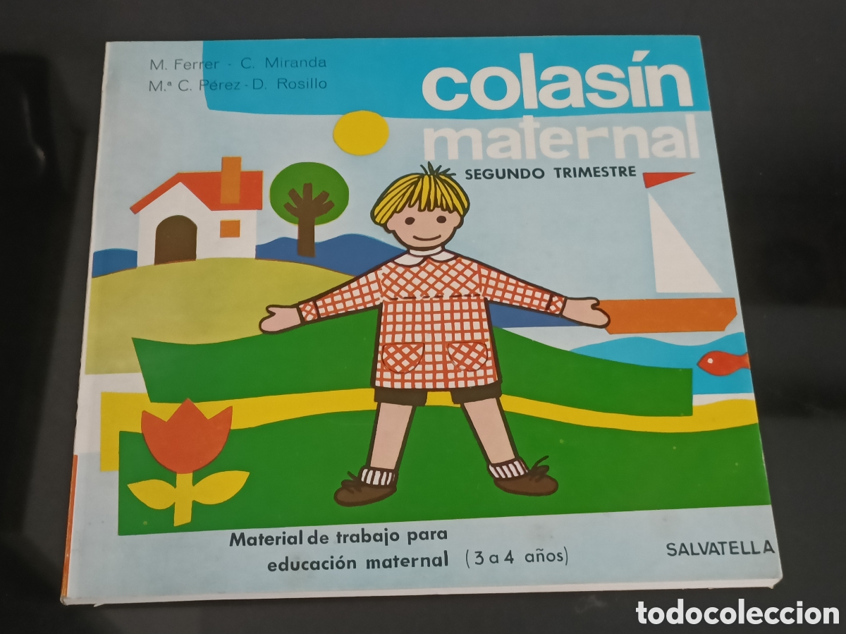 Otros art&iacute;culos de coleccionismo en papel: 1989 libro de fichas Colas&iacute;n Maternal