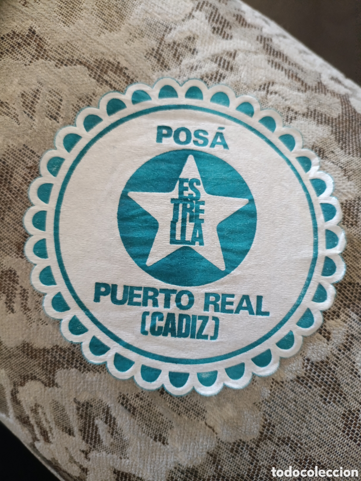 Otros art&iacute;culos de coleccionismo en papel: POS&Aacute; PUERTO REAL CADIZ [ POSAVASOS A&Ntilde;OS 50-60 ]
