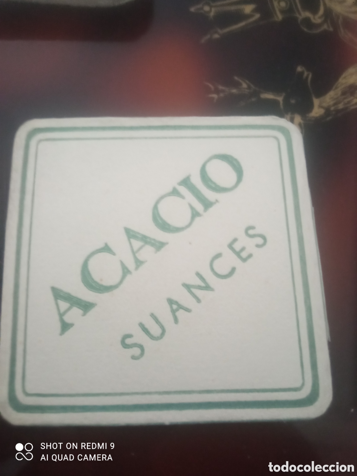 Otros art&iacute;culos de coleccionismo en papel: QCACIO SUANCES ( posavaso a&ntilde;os 50 60s)