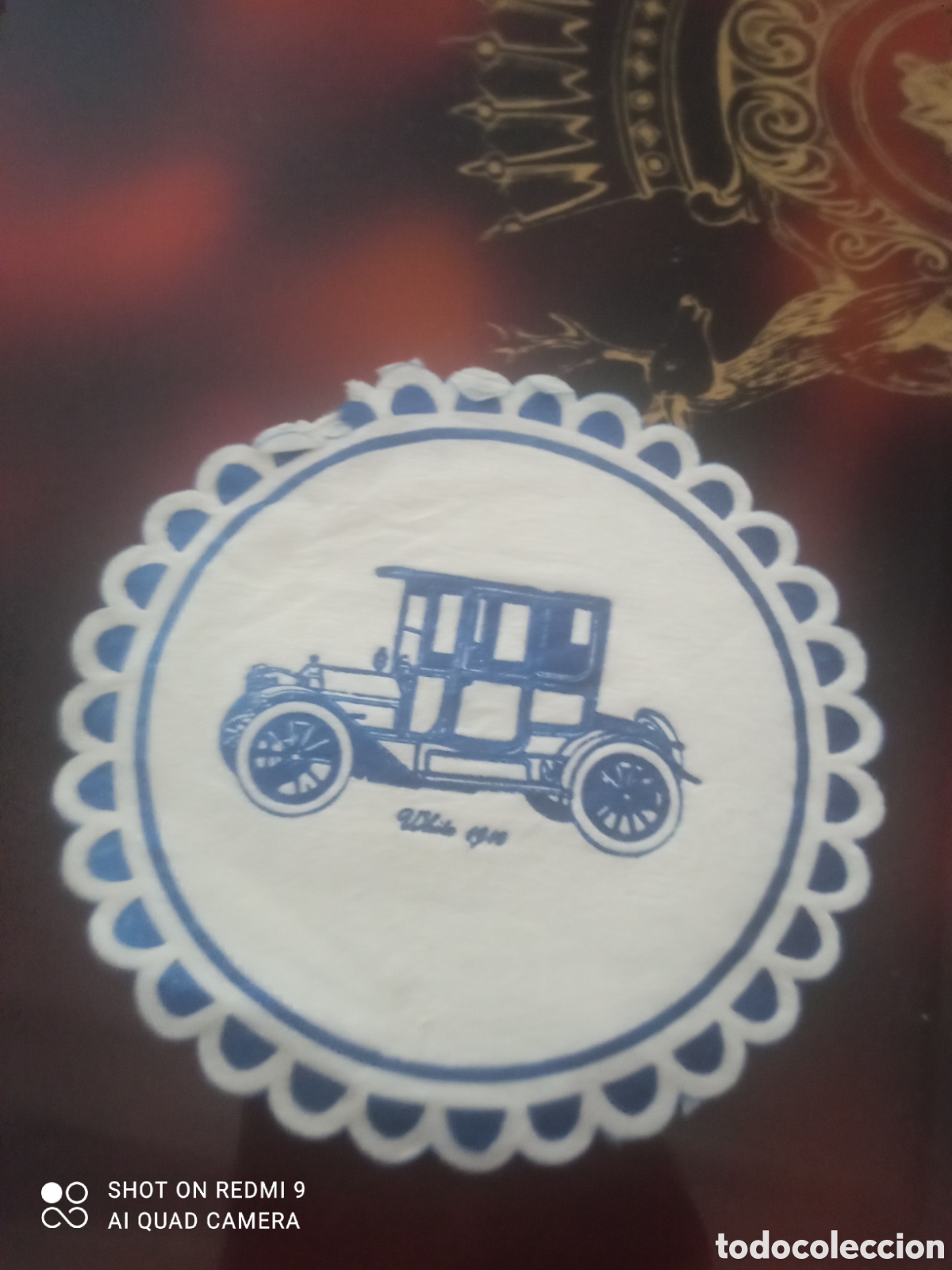 Otros art&iacute;culos de coleccionismo en papel: Coche 1940 ( posavaso a&ntilde;os 50 60s)