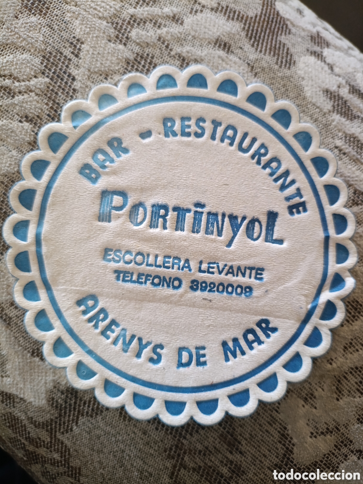 Otros art&iacute;culos de coleccionismo en papel: BAR PORTINYOL ARENYS DE MAR LEVANTE [ POSAVASOS A&Ntilde;OS 50-60 ]