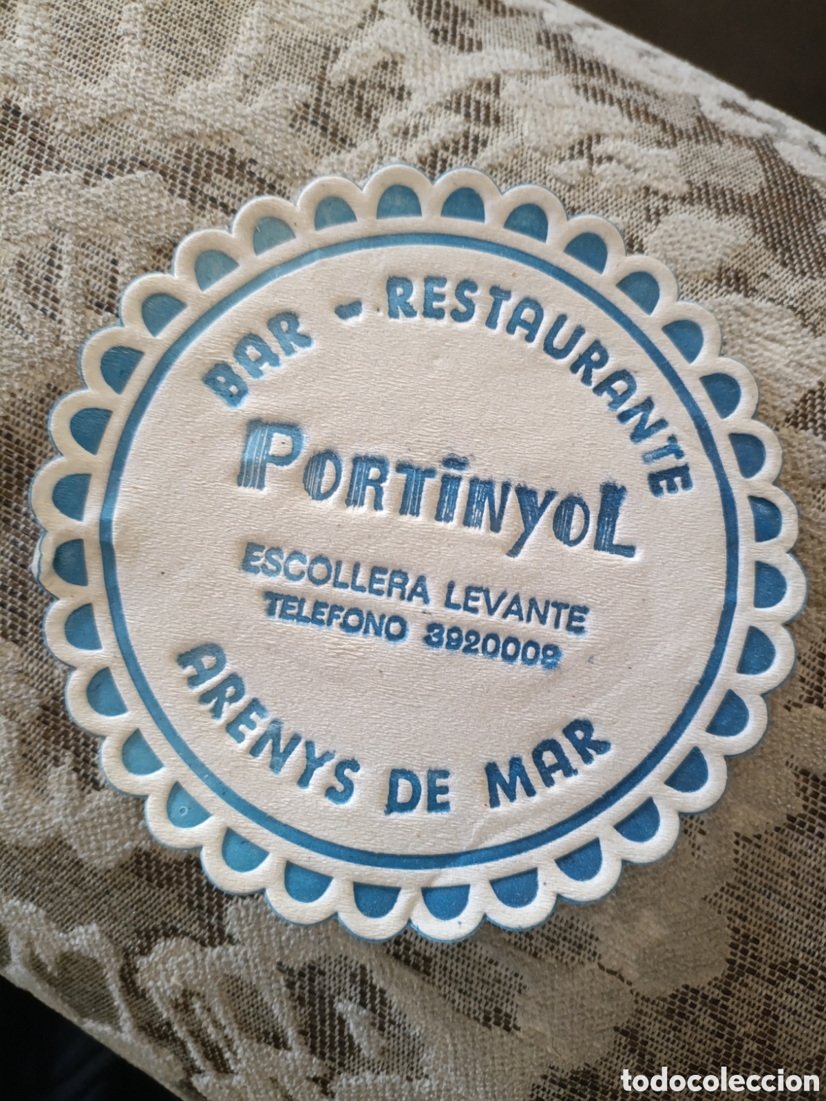 Otros art&iacute;culos de coleccionismo en papel: BAR PORTINYOL ARENYS DE MAR LEVANTE [ POSAVASOS A&Ntilde;OS 50-60 ]