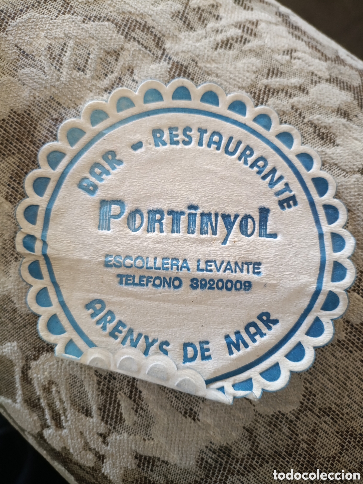 Otros art&iacute;culos de coleccionismo en papel: BAR PORTINYOL ARENYS DE MAR LEVANTE [ POSAVASOS A&Ntilde;OS 50-60 ]