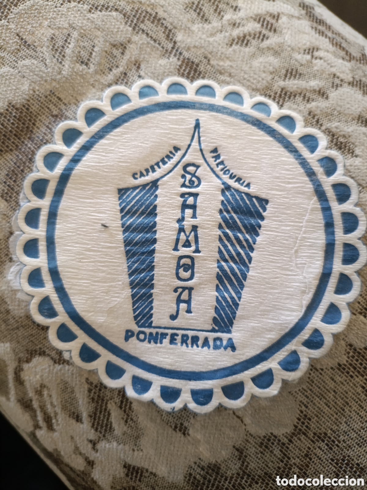 Otros art&iacute;culos de coleccionismo en papel: CAFETERIA SAMOA PONFERRADA [ POSAVASOS A&Ntilde;OS 50-60 ]