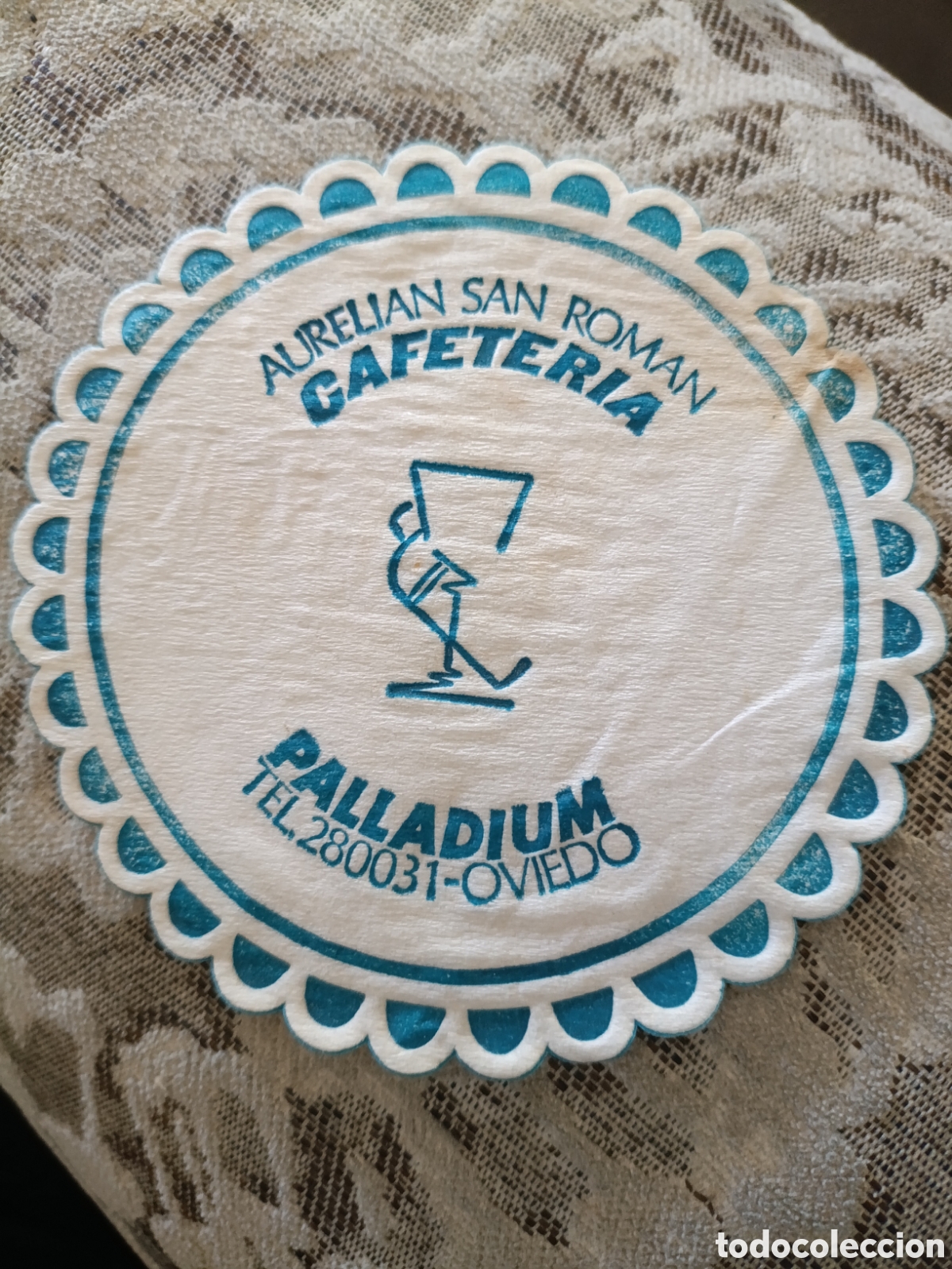 Otros art&iacute;culos de coleccionismo en papel: CAFETER&Iacute;A PALLADIUM OVIEDO [ POSAVASOS A&Ntilde;OS 50-60 ]