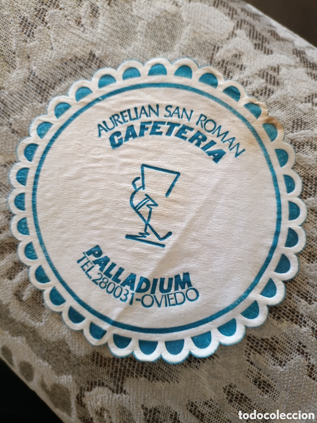 Otros art&iacute;culos de coleccionismo en papel: CAFETER&Iacute;A PALLADIUM OVIEDO [ POSAVASOS A&Ntilde;OS 50-60 ]