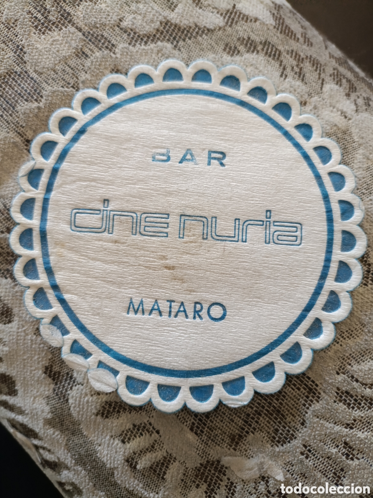 Otros art&iacute;culos de coleccionismo en papel: BAR CINE NURIA MATARO [ POSAVASOS A&Ntilde;OS 50-60 ]