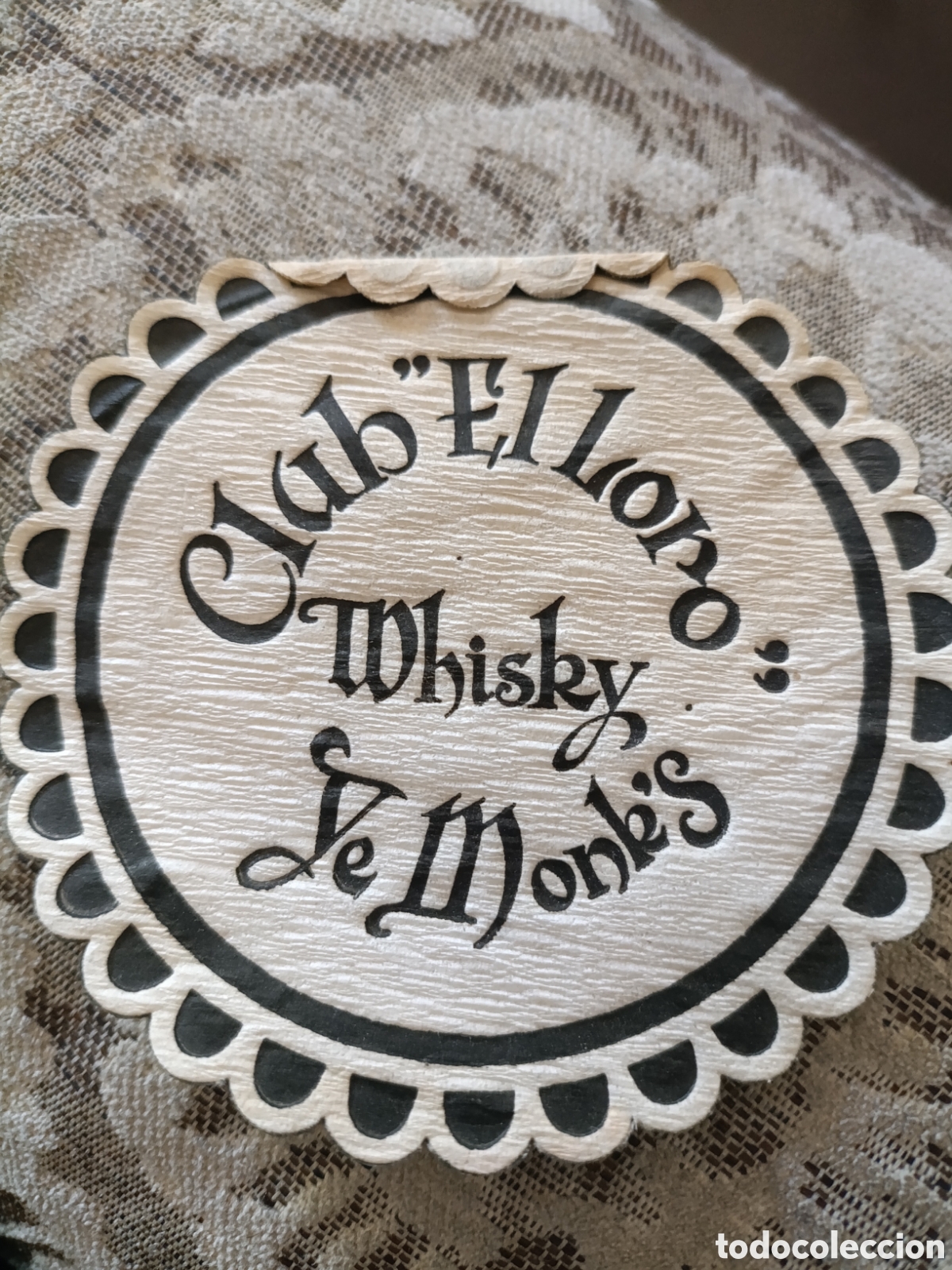 Otros art&iacute;culos de coleccionismo en papel: CLUB E,LLORO WHISKY EL MONKS [ POSAVASOS A&Ntilde;OS 50-60 ]
