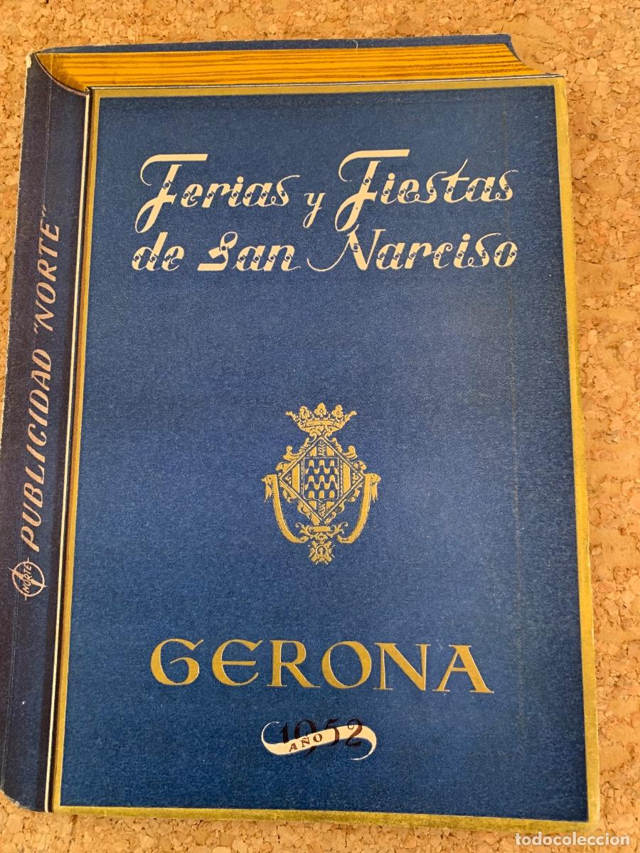 Otros art&iacute;culos de coleccionismo en papel: Programa de fiestas de San Narciso, Girona 1952 (Bols 49)