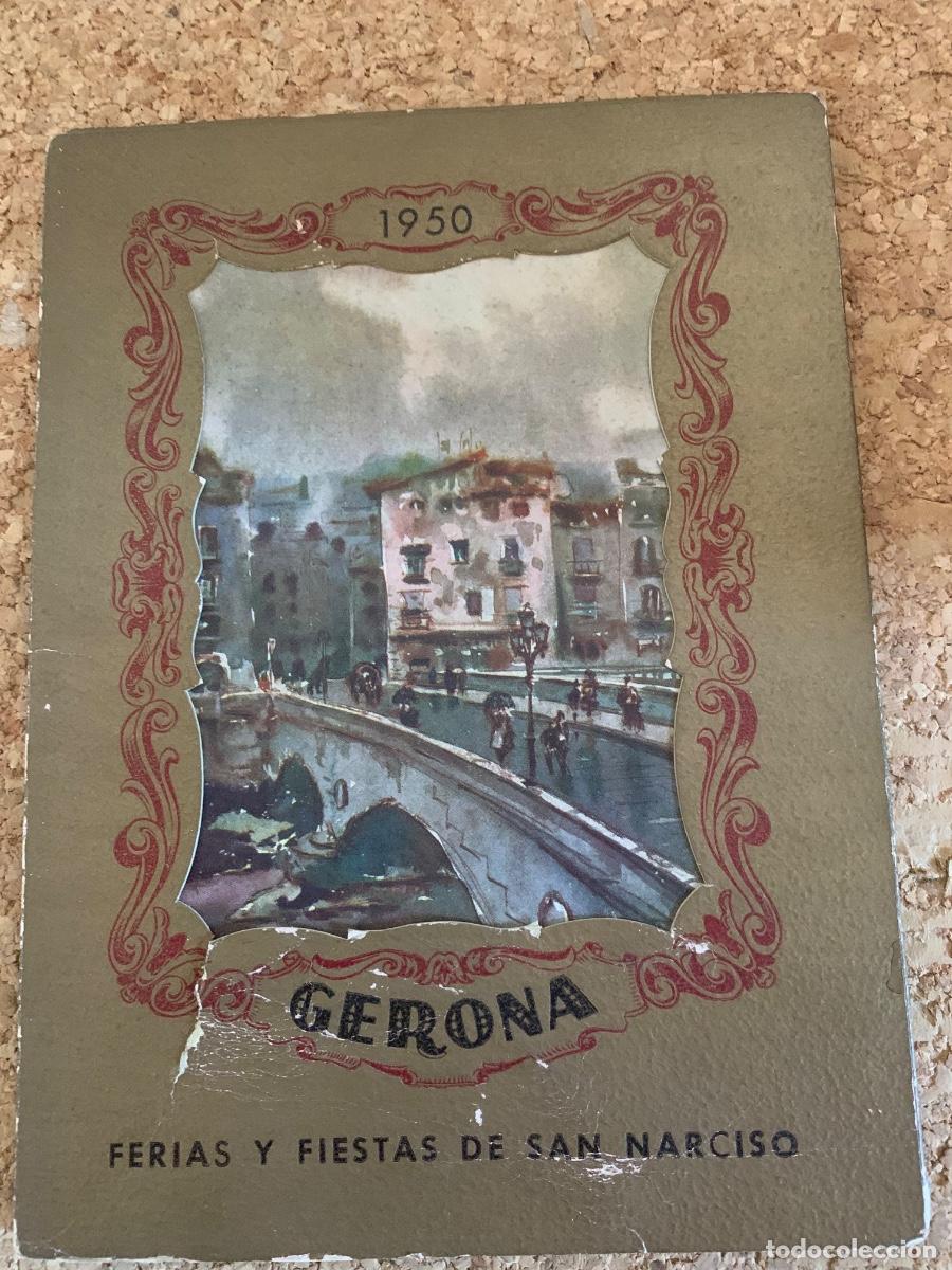 Otros art&iacute;culos de coleccionismo en papel: Programa de Fiestas de San Narciso, Girona 1950 (Bols 49)