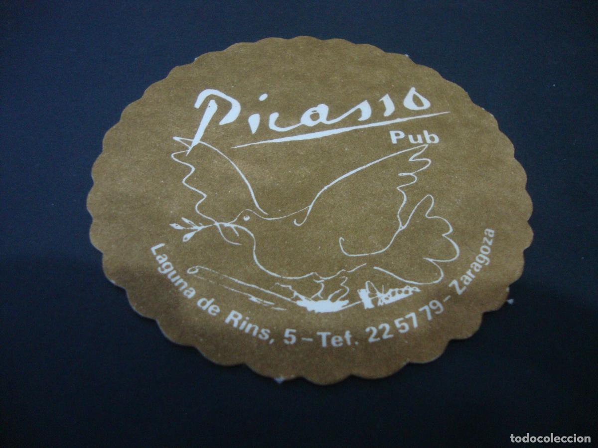 Otros art&iacute;culos de coleccionismo en papel: POSAVASOS PICASSO PUB ZARAGOZA