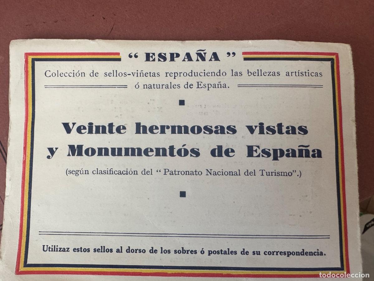 Otros art&iacute;culos de coleccionismo en papel: Colecci&oacute;n &ldquo;sellos&rdquo; Republica con vistas de monumentos espa&ntilde;oles