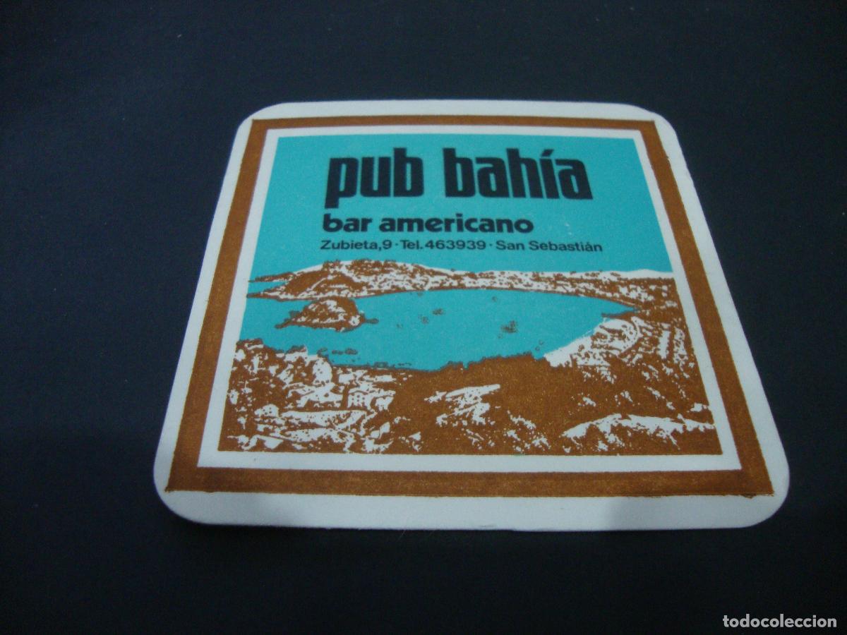 Otros art&iacute;culos de coleccionismo en papel: POSAVASOS PUB BAHIA SAN SEBASTIAN