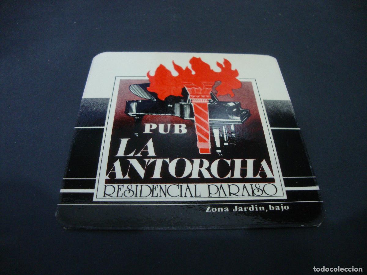 Otros art&iacute;culos de coleccionismo en papel: POSAVASOS PUB LA ANTORCHA ZARAGOZA