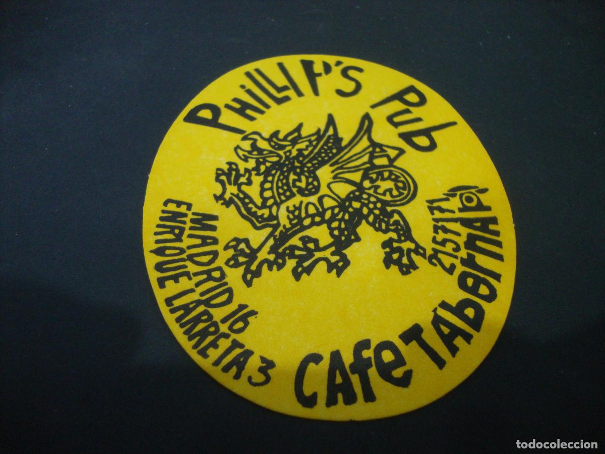 Otros art&iacute;culos de coleccionismo en papel: POSAVASOS PHILLIP'S PUB MADRID