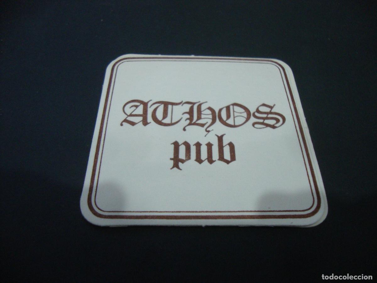 Otros art&iacute;culos de coleccionismo en papel: POSAVASOS ATHOS PUB ANTIGUO