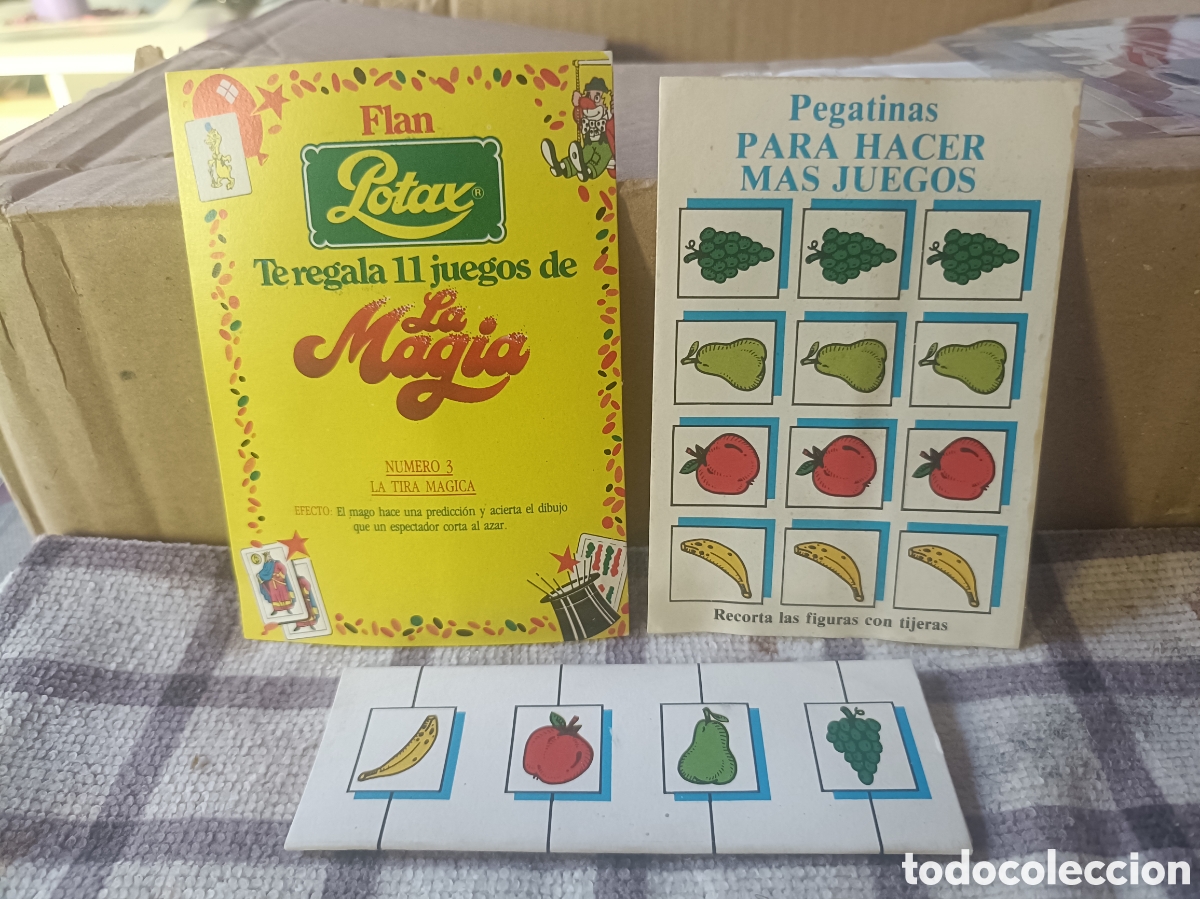 Otros art&iacute;culos de coleccionismo en papel: La Magia con Flan Potax. N&uacute;mero 3 La tira m&agrave;gica