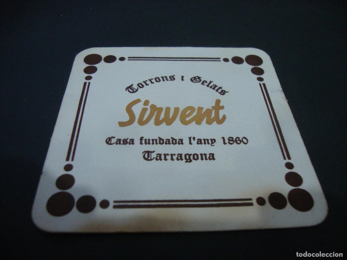 Otros art&iacute;culos de coleccionismo en papel: POSAVASOS TURRONS I GELATS SIRVENT TARRAGONA