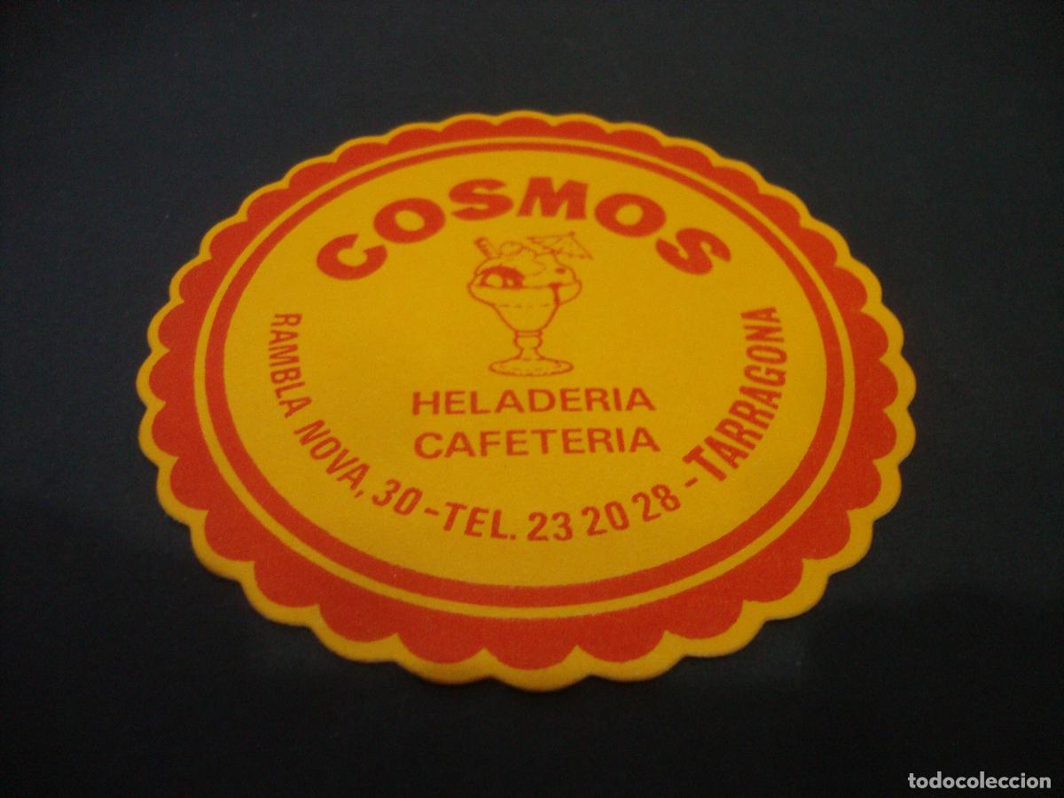 Otros art&iacute;culos de coleccionismo en papel: POSAVASOS HELADERIA CAFETERIA COSMOS TARRAGONA