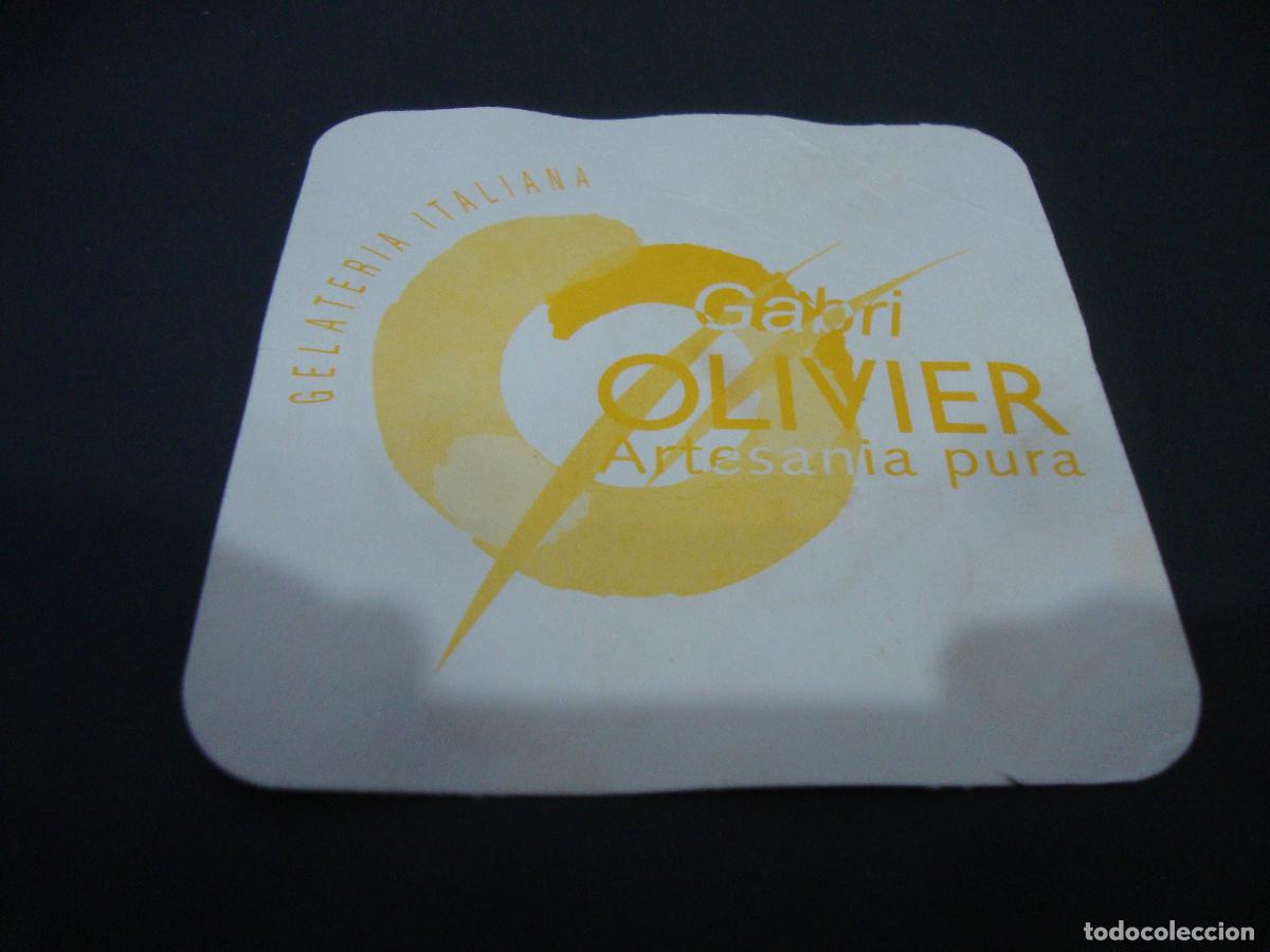 Otros art&iacute;culos de coleccionismo en papel: POSAVASOS GELATERIA ITALIANA GABRI OLIVIER