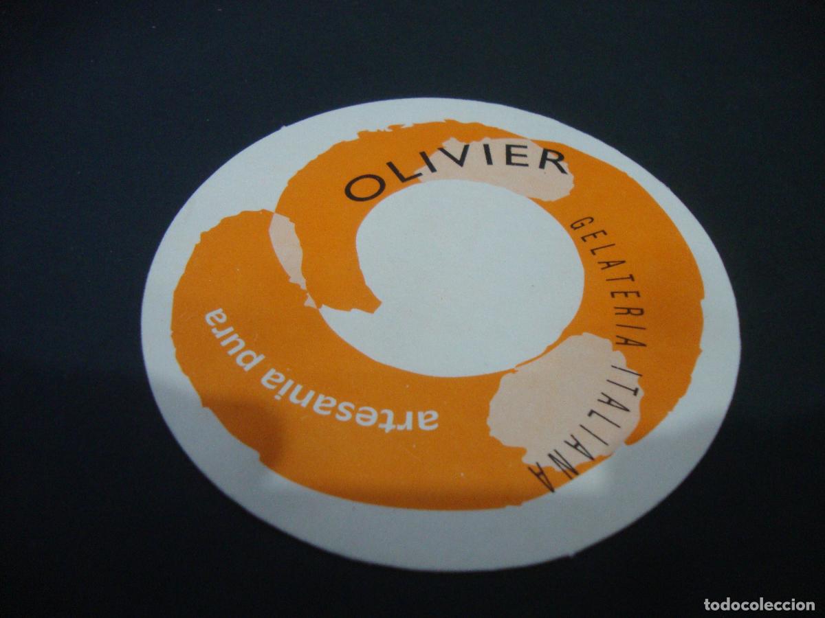 Otros art&iacute;culos de coleccionismo en papel: POSAVASOS GELATERIA ITALIANA OLIVIER
