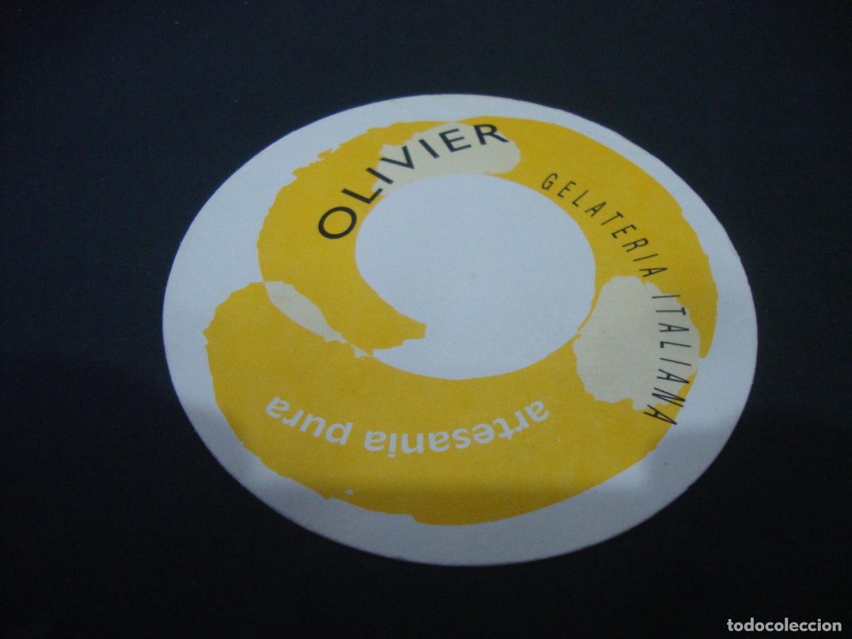 Otros art&iacute;culos de coleccionismo en papel: POSAVASOS GELATERIA ITALIANA OLIVIER